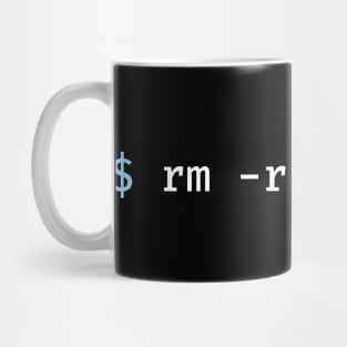 Linux Script Remove Women Folder Mug